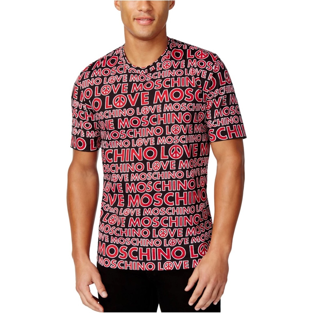Love Moschino Logo Cotton T-Shirt